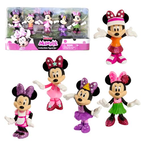 訳あり】 ミニー コレクタブル フィギュア 5体 セット 14174bc Minnie