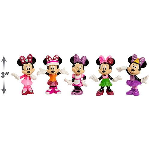 訳あり】 ミニー コレクタブル フィギュア 5体 セット 14174bc Minnie