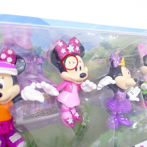 訳あり】 ミニー コレクタブル フィギュア 5体 セット 14174bc Minnie