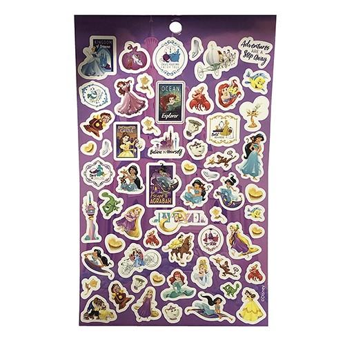 ディズニープリンセス ステッカー ブックランド 200pc 14256 シール 女の子 ステーショナリー キャラクター ごほうびシール 輸入品 |  | 02