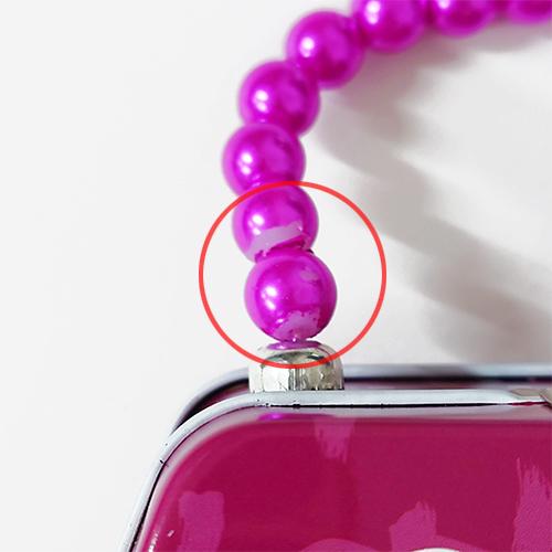 訳あり】ミニー ビーズハンドル ミニ ティン缶 ボックス 14277bc