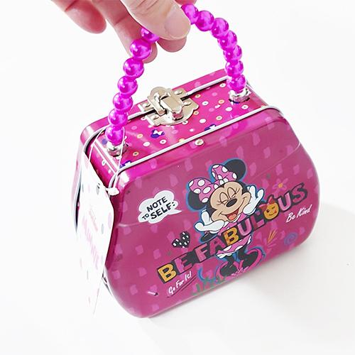 訳あり】ミニー ビーズハンドル ミニ ティン缶 ボックス 14277bc