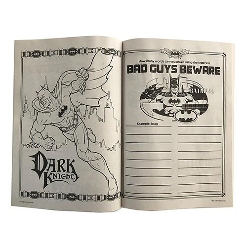 内祝い バットマン ぬりえ カラーリングブック b 輸入品 インポート Batman かっこいい 迷路 アメリカ アニメ ぬり絵 英語 男の子 おもちゃ Materialworldblog Com