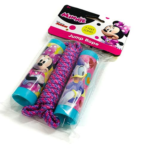 ミニー なわとび 14413 子供用 DISNEY ディズニー minnie ミニーちゃん デイジー 縄跳び ロープ ピンク エメラルドグリーン 女の子 おもちゃ |  | 01