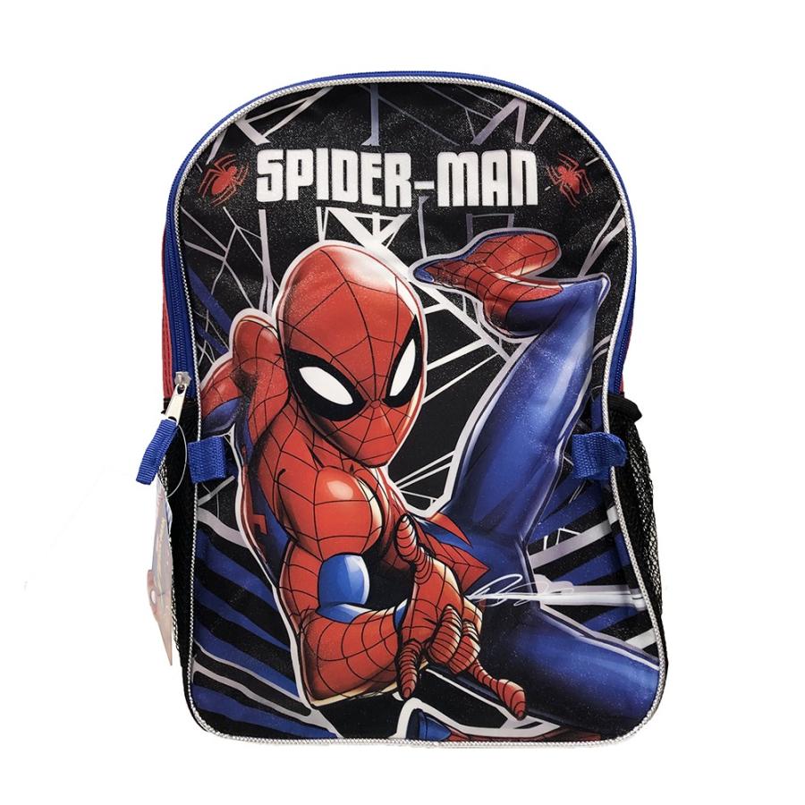 スパイダーマン キッズ ランチバッグ付き リュックサック 14421