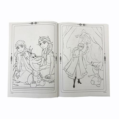 アナと雪の女王2 ぬりえ (A) 14476a カラーリングブック アナ雪 アナ エルサ オラフ めいろ 英語 知育教材 キャラクター グッズ 輸入品 |  | 02