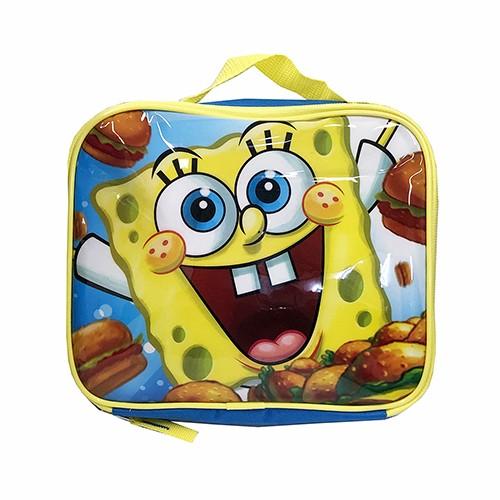 スポンジボブ ランチバッグ付き リュックサック 定価 144 スポンジ ボブ かわいい 約16l インポート アメキャラ 男の子 保冷 こども リュック ランチバッグ