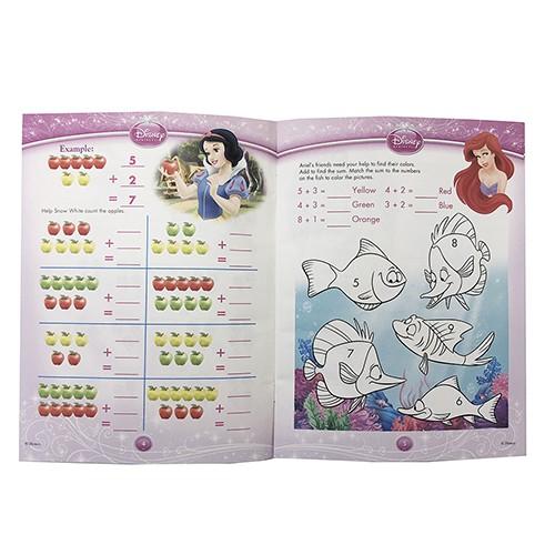 ディズニープリンセス ワークブック 14597 さんすう 計算 かわいい お