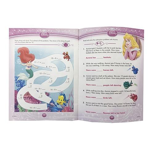 ディズニープリンセス ワークブック さんすう 計算 かわいい お勉強 勉強 学習 英語 知育 おうち時間 ノート キャラクター グッズ Pretzel Net Yahoo 店 通販 Yahoo ショッピング