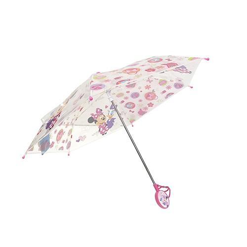 ミニー♪　904545サイドアクリルサマーセール品 ミニー キッズ ビニール傘 40cm 14605 カサ ディズニー ミニー