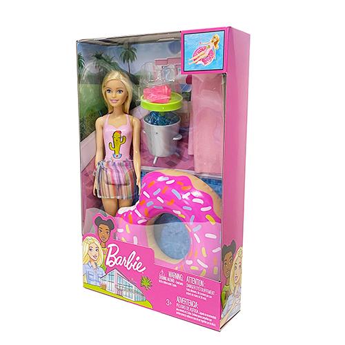 バービー ドール (プール パーティー) セット 14698 本体 人形 グッズ 女の子 おしゃれ かわいい ドール用 こものセット 小物 人形用 キャラクター |  | 01