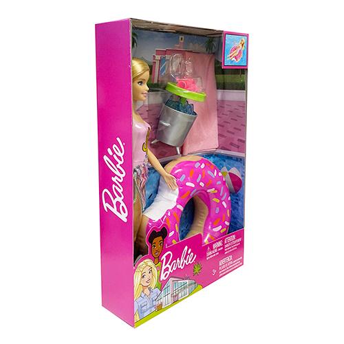 バービー ドール (プール パーティー) セット 14698 本体 人形 グッズ 女の子 おしゃれ かわいい ドール用 こものセット 小物 人形用 キャラクター |  | 02