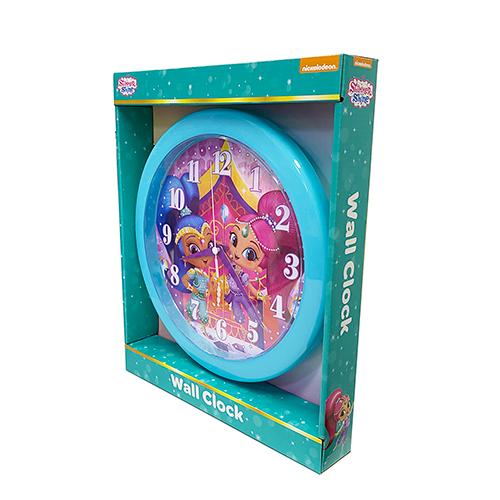 シマーとシャイン ウォールクロック 14705 掛け時計 時計 アナログ 直径約25cm 女の子 キャラクター 雑貨 グッズ 子供部屋 インテリア 輸入品 |  | 01