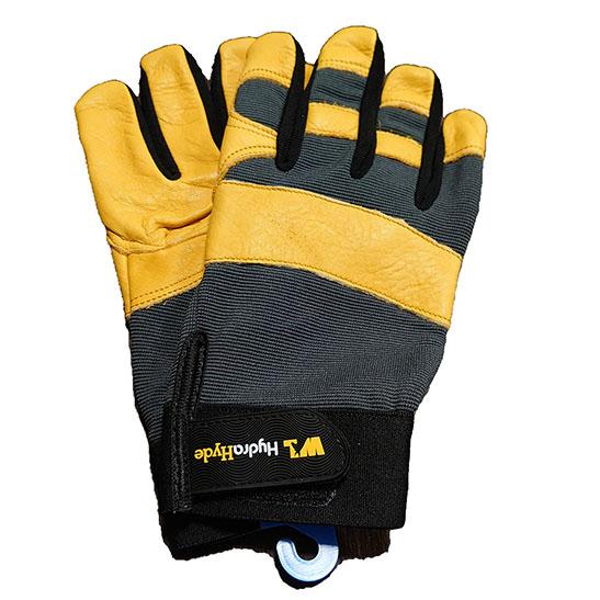 ウェルズラモント ハイドラハイド 耐水ワークグローブ カウハイド 手袋 メンズ M ベルトグレー 14815 牛革 作業用手袋 Wells Lamont Hydrahyde Hybrid |  | 02