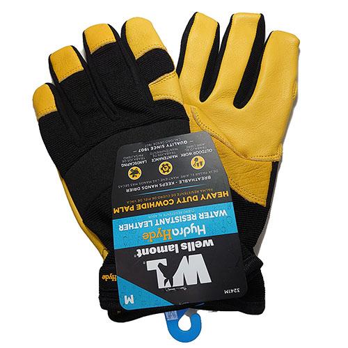 Wells Lamont ハイドラハイド 耐水ワークグローブ カウハイド M ブラック 14817 牛革 作業用手袋 Hydra hyde 輸入 インポート 雑貨 グッズ |  | 01
