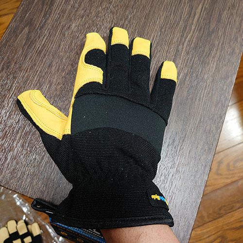 Wells Lamont ハイドラハイド 耐水ワークグローブ カウハイド M ブラック 14817 牛革 作業用手袋 Hydra hyde 輸入 インポート 雑貨 グッズ |  | 02