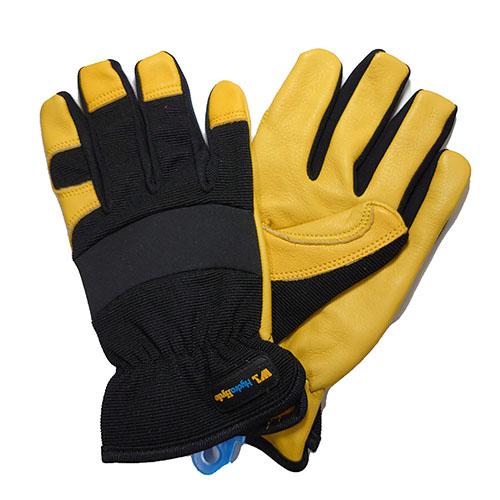 Wells Lamont ハイドラハイド 耐水ワークグローブ カウハイド L ブラック 14818 牛革 作業用手袋 Hydra hyde 輸入 インポート 雑貨 グッズ | 