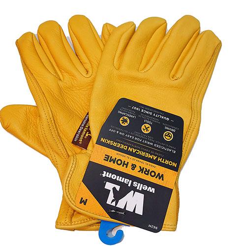 Wells Lamont ディアスキン ワークグローブ M 14823 鹿革 作業用手袋 輸入 インポート 雑貨 グッズ |  | 02