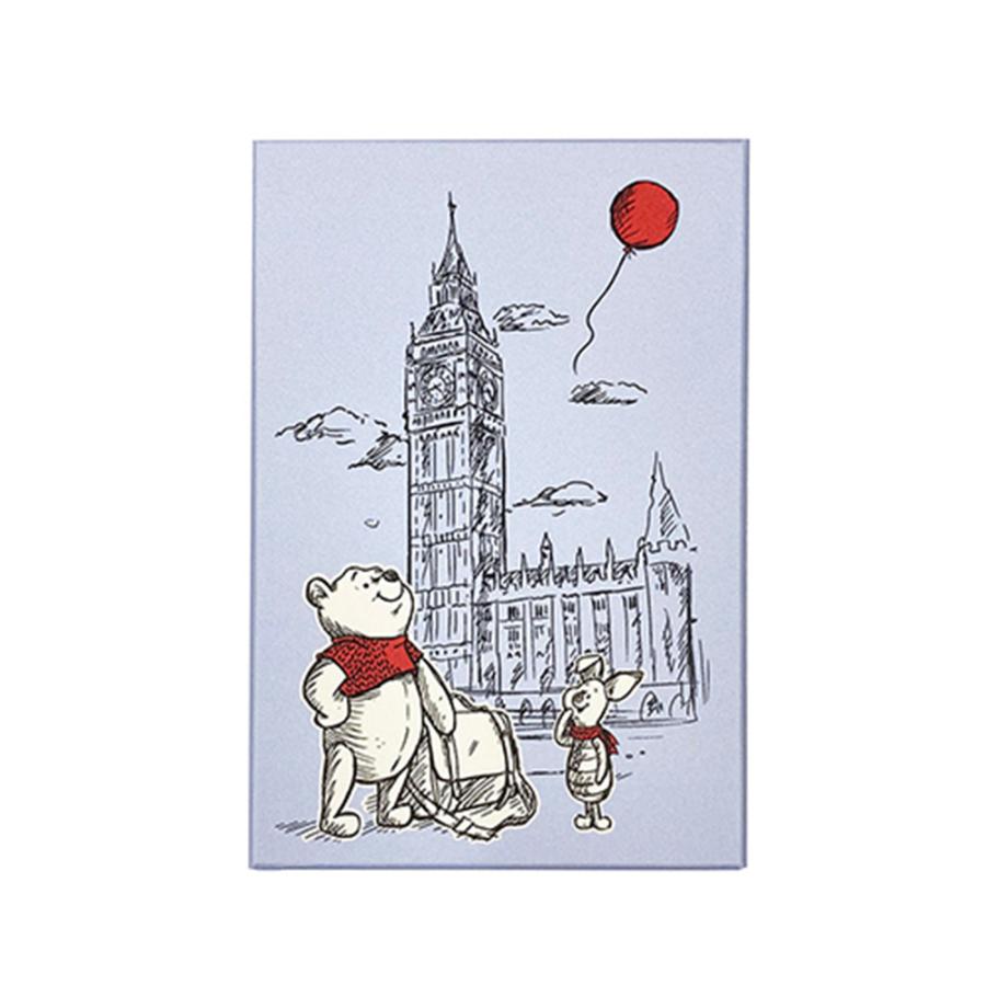 くまのプーさん ギフトボックス (トラベル) 14864 ディズニー プーさん 箱 赤 総柄 シンプル 小物 収納 おしゃれ 小物入れ BOX 日本製 プレゼント |  | 03