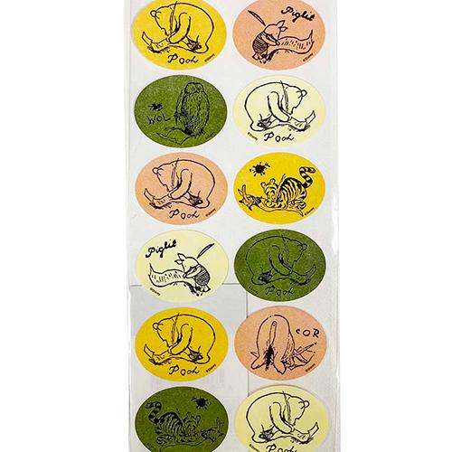 プーさん シール (レターミックス) 14900 クラシック Pooh プーさん ラッピングシール ごほうびシール ステッカー キャラクター グッズ 雑貨 |  | 01