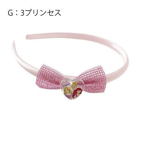 ディズニープリンセス キラキラ リボン カチューシャ (3プリンセス