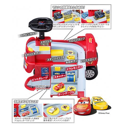 カーズ コンビカー 室内用 レーシングトレーナー 15083 アイデス PIXAR 