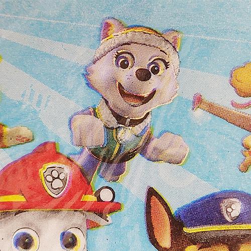 訳あり】 パウパトロール 紙ナプキン (S) 16枚入り 水色 15128bc