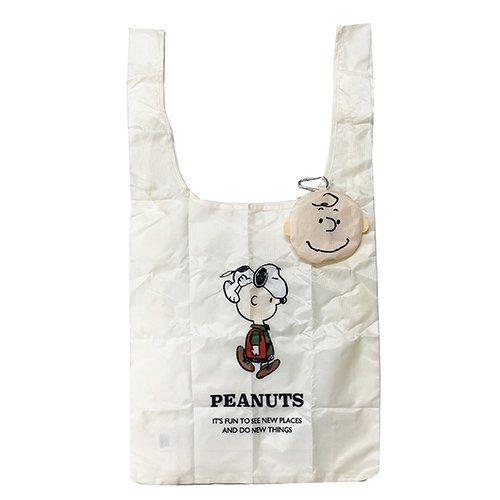 スヌーピー チャーリーブラウン エコバッグ エコット Ecot 底マチ ピーナッツ Peanuts コンパクト ダイカット キャラクター Pretzel Net Yahoo 店 通販 Yahoo ショッピング