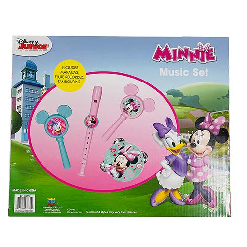 ミニー おもちゃ ミュージックセット 15369 笛 タンバリン マラカス リコーダー 子供 幼児 音楽 プレゼント |  | 02