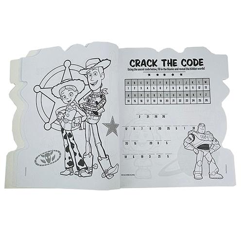 トイストーリー4 ぬりえ シール付き 153 ステッカー ぬり絵 塗り絵 英語 かわいい クリエイティブ おうち遊び 男の子 153 Pretzel Net Yahoo 店 通販 Yahoo ショッピング