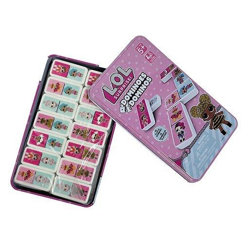 おもちゃ ドミノ 28個入り （ L.O.L ） 15403 おうち遊び 室内遊び つみき ドミノ倒し 机上遊び ゲーム | 