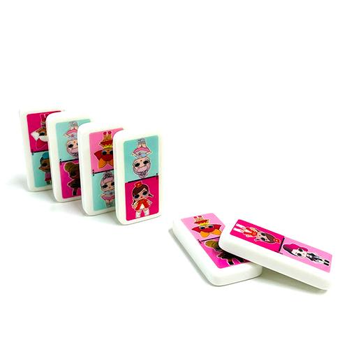 おもちゃ ドミノ 28個入り （ L.O.L ） 15403 おうち遊び 室内遊び つみき ドミノ倒し 机上遊び ゲーム |  | 01