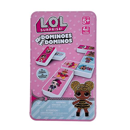 おもちゃ ドミノ 28個入り （ L.O.L ） 15403 おうち遊び 室内遊び つみき ドミノ倒し 机上遊び ゲーム |  | 02