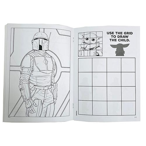 スターウォーズ ザ マンダロリアン ぬりえ クレヨン付き 15405 塗り絵 ぬり絵 クレヨン カラーリングブック 迷路 |  | 02