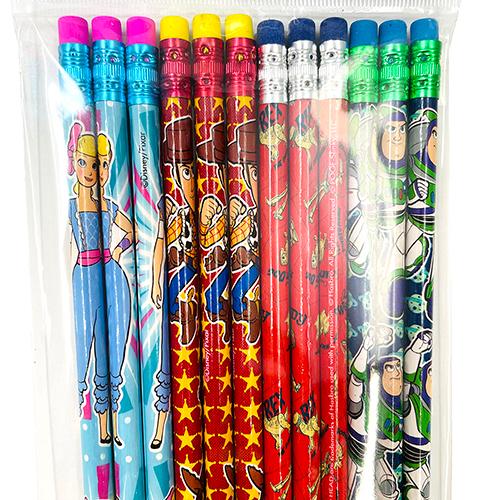 トイストーリー4 えんぴつ 消しゴム付き 12本入り 15446 文具 文房具