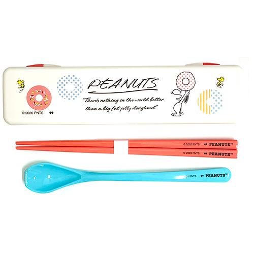 超特価sale開催 スヌーピー カトラリー 2点 セット Vintage Peanuts お箸セット グッズ スプーン お弁当 弁当グッズ ランチグッズ 箸