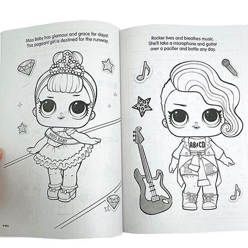 Lolサプライズ ぬりえ L O L Lol エルオーエル キャラクター グッズ ぬり絵 塗り絵 迷路 パズル カラーリングブック アクティビティ Pretzel Net Yahoo 店 通販 Yahoo ショッピング