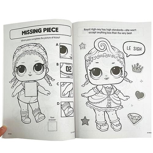 【訳あり】LOLサプライズ ぬりえ 15544bc L.O.L LOL エルオーエル キャラクター グッズ ぬり絵 塗り絵 迷路 パズル カラーリングブック アクティビティ |  | 05