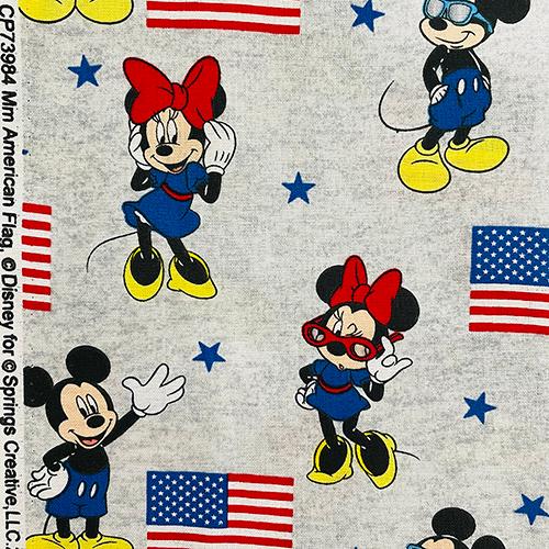 生地 布 綿100 ミッキー ミニー 国旗 50cm以上 購入可能 10cm単位 ディズニー ミッキー ミニー キャラクタ 生地 コットン Pretzel Net Yahoo 店 通販 Yahoo ショッピング
