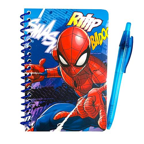 スパイダーマン メモ帳 ＆ ペン セット 15739 文具 文房具 ノート