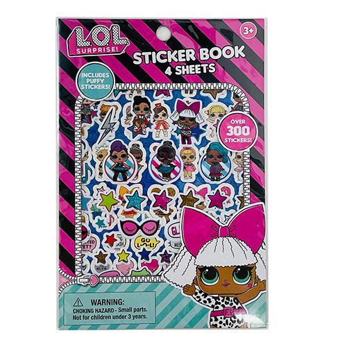 Lol ステッカー 4シート入り エルオーエル グッズ シール ぷくぷく 立体シール ご褒美シール ごほうび アメリカ キャラクター かわいい ピンク 輸入品 Pretzel Net Yahoo 店 通販 Yahoo ショッピング