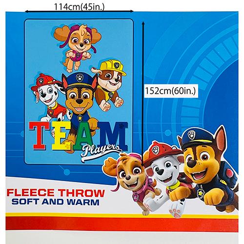 パウパトロール フリース ブランケット 15877 パウパト グッズ ひざかけ 毛布 薄手 あったかい pawpatrol キャラクター 子供 キッズ 輸入品 インポート アメリカ |  | 01