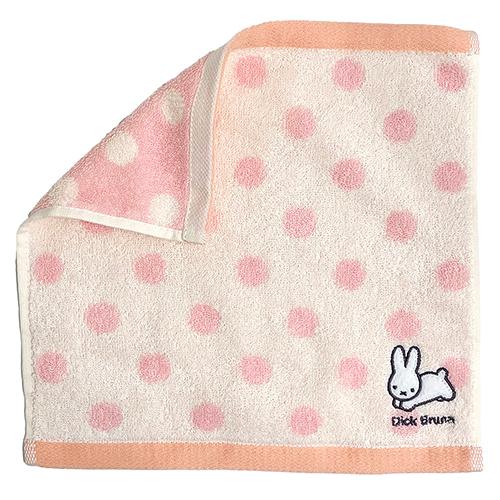 ディックブルーナ うさぎ ワンポイント刺繍ハンカチ PK 15918 ブルーナ