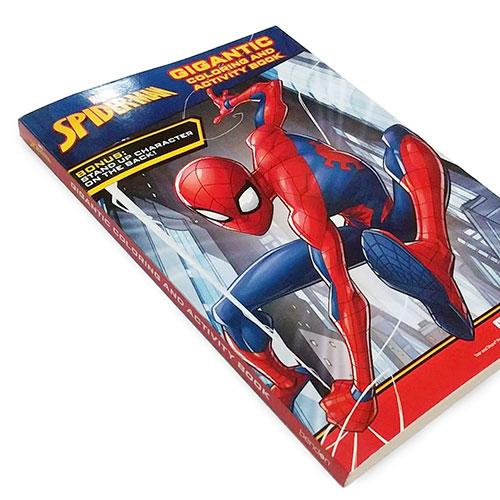 スパイダーマン ぬりえ カラーリングブック GIGANTIC 15963 塗り絵
