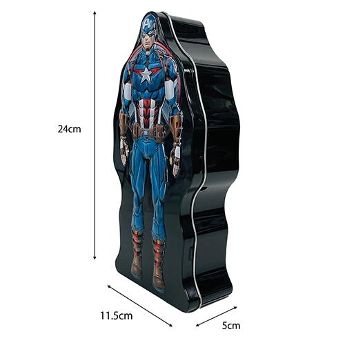 キャプテンアメリカ 貯金箱 ダイカット 15969 ちょきんばこ バンク 缶 Captain America saving bank MARVEL マーベル ヒーロー キャラクター 雑貨 グッズ 輸入 |  | 01