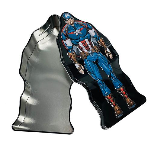 キャプテンアメリカ 貯金箱 ダイカット 15969 ちょきんばこ バンク 缶 Captain America saving bank MARVEL マーベル ヒーロー キャラクター 雑貨 グッズ 輸入 |  | 04