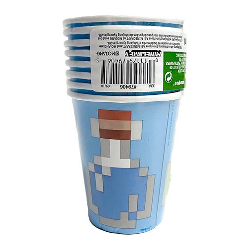 マインクラフト 紙コップ 9oz. (270ml) 8個入り 16038 マイクラ グッズ