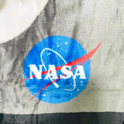 NASA フード付き ブランケット 16139 宇宙 グッズ 宇宙飛行士 ひざかけ