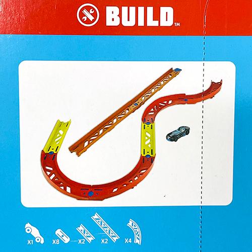 ホットウィールズ トラックビルダー ( カーブ ) 16148 おもちゃ 車