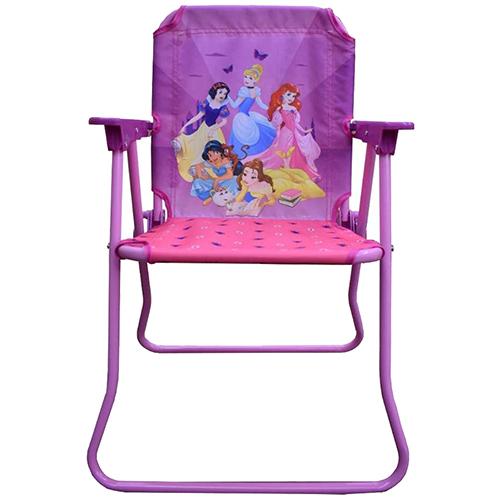 訳あり】ディズニープリンセス キッズ用 折りたたみ キャンバスチェア